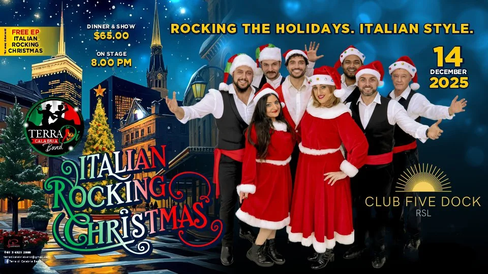 An Italian Rocking Christmas — Club Five Dock RSL
